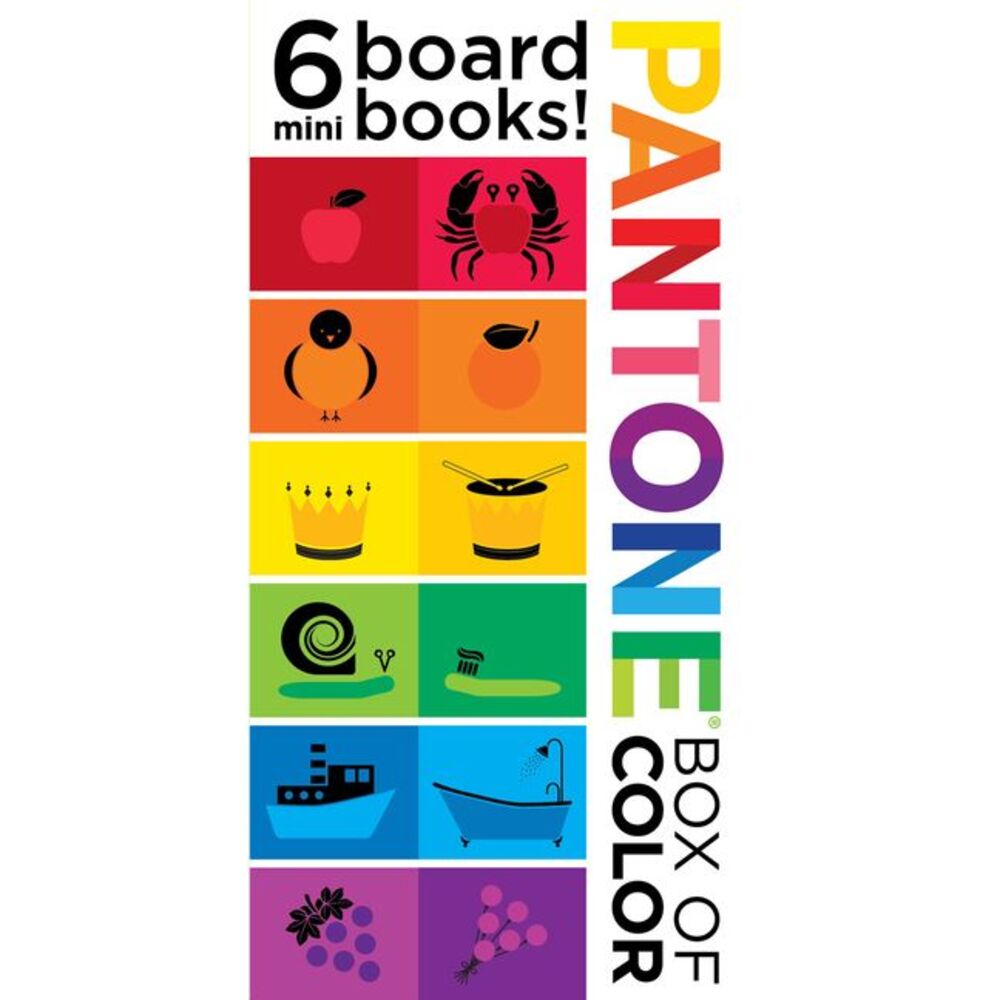Pantone: Box of Color: 6 Mini Board Books! -- Pantone